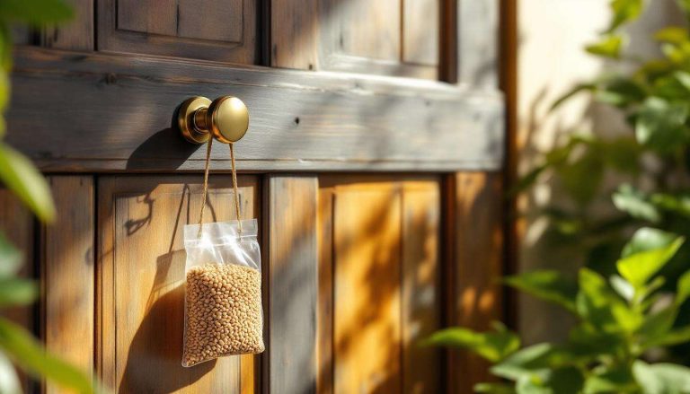 Perché sempre più persone appendono un sacchetto di lenticchie alla porta di casa