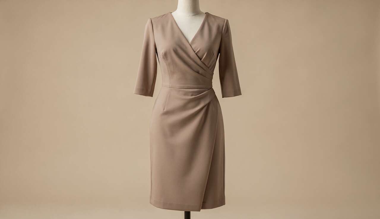 Addio cintura per valorizzare il punto vita! Questo abito fa di meglio e si adatta a tutte le silhouette