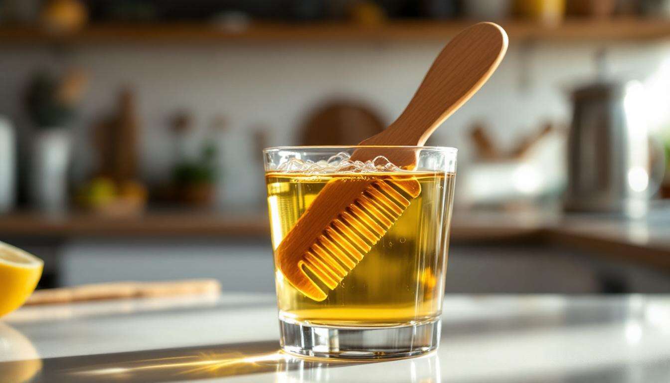 Immergere il pettine nell’aceto: a cosa serve e perché è consigliato
